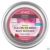 Fleurs de Bach N°40 Pastilles Energie 50g